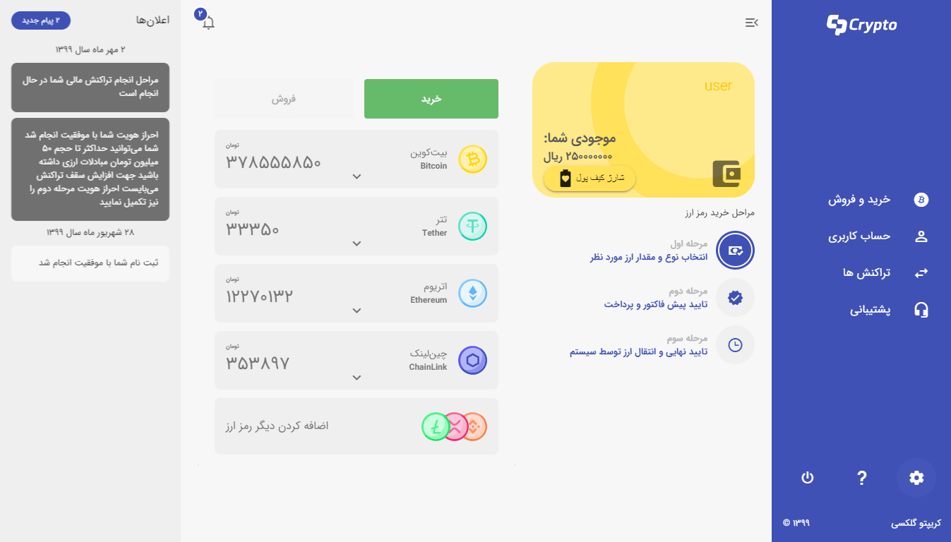 صرافی ارز دیجیتال